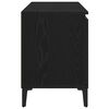 vidaXL Gabinete de TV Roble Negro 102 x 35 x 50 cm