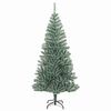 vidaXL &Aacute;rbol de Navidad Artificial Nevado con Luz LED Verde y 240 cm