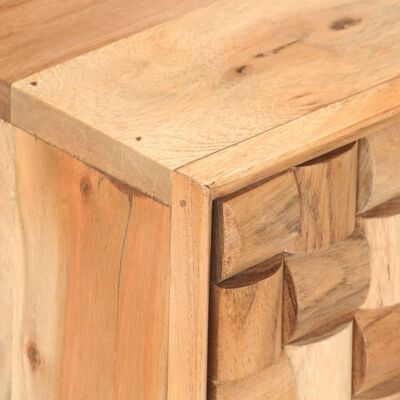 vidaXL Mueble para TV de madera maciza de acacia 100x35x40 cm