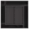 vidaXL Hoguera Negro 60 x 60 x 30 cm Acero