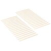 vidaXL L&aacute;mina de cama 32 uds. Natural 90 x 6 x 1,3 cm Pino macizo