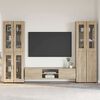vidaXL Conjunto de mueble de TV con caj&oacute;n FLORIN Roble Sonoma