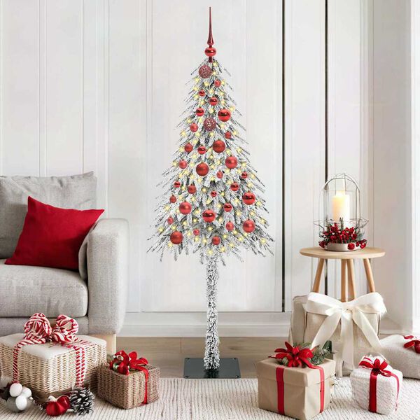vidaXL Árbol de Navidad con 150 LED con soporte 150 cm PE y Acero