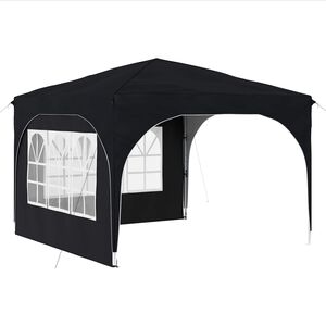 vidaXL Carpa Plegable para Fiestas 290 x 290 x 245 cm Antracita