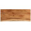 vidaXL Encimera de ba&ntilde;o rectangular madera maciza acacia 140x60x2,5 cm