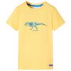 Camiseta infantil ocre claro 128