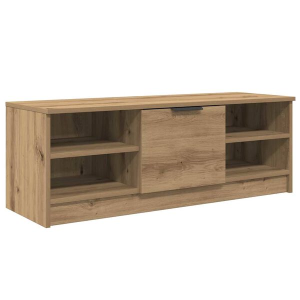 vidaXL Gabinete de TV Roble artesanal 102 x 35 x 36,5 cm