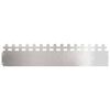 vidaXL Borduras para c&eacute;sped 10 pcs 103 x 0,05 x 22 cm Acero inoxidable