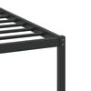 vidaXL Estructura de cama sin colch&oacute;n madera roble Sonoma 90x200 cm