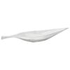 vidaXL Cesta de frutas Plateado 60 x 15 x 8 cm Aluminio
