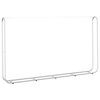 vidaXL Le&ntilde;ero acero galvanizado 250x25x150 cm