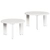 vidaXL Mesa de Café 2 pcs Madera maciza de Pino