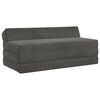 vidaXL Sof&aacute; Cama Plegable Gris oscuro 120 x 60 x 49 cm Tela