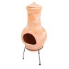 RedFire Chimenea Star Flower arcilla color paja 86037
