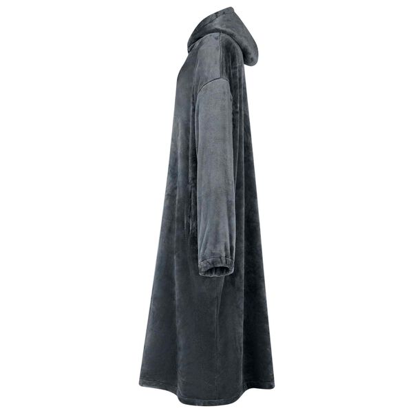 vidaXL Sudadera manta Azul marino m Franela