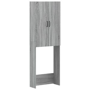vidaXL Mueble de ba&ntilde;o HOORN Sonoma gris 66 x 25,5 x 190 cm