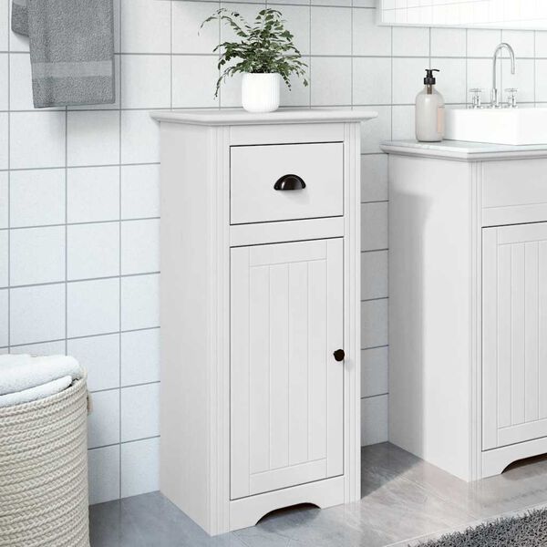 vidaXL Mueble de baño BODO blanco 44x30x90 cm