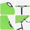 vidaXL Tumbona plegable 2-persona 2 pcs Verde 56 x 189 x 87cm tela