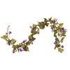 vidaXL Guirnaldas de flores 6 uds morado claro 215 cm