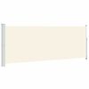 vidaXL Toldo lateral retr&aacute;ctil de jard&iacute;n crema 180x500 cm