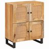 vidaXL Aparador Marr&oacute;n 60 x 33 x 75 cm Madera de mango maciza