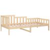 vidaXL Sof&aacute; cama sin colch&oacute;n madera maciza de pino 90x190 cm
