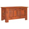 vidaXL Ba&uacute;l de almacenamiento con tapa madera maciza de acacia marr&oacute;n