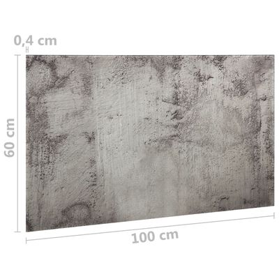 vidaXL Pizarra magnética de pared vidrio 100x60 cm