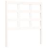 vidaXL Estructura cama sin colch&oacute;n madera maciza pino blanca 100x200cm