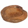vidaXL Frutero JEPARA &Oslash; 40 cm Madera de teca maciza Redondo
