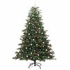 vidaXL Árbol de Navidad artificial Verde 240 cm PVC, Metal y Plástico