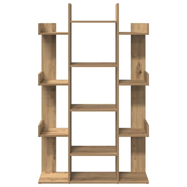 vidaXL Estanter&iacute;a de madera de ingenier&iacute;a roble artisan 86x25,5x140 cm
