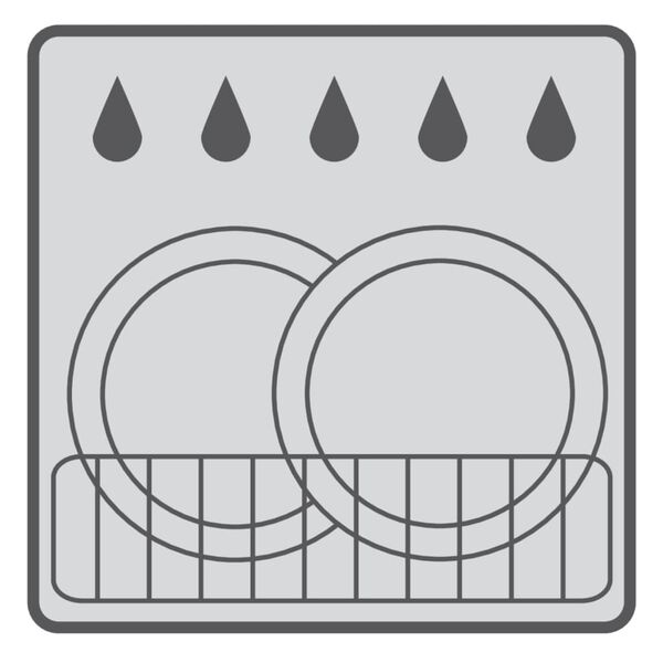 RIDDER Jabonera de ladrillo gris antracita