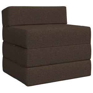 vidaXL Sof&aacute; Cama Plegable Topo 200 x 70 x 15 cm Tela
