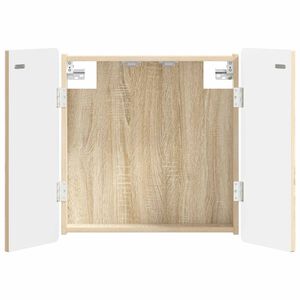 vidaXL Armario para dianas ZWOLLE Roble Sonoma 52,5 x 10,5 x 57,5 cm