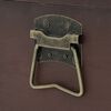 vidaXL Cofre con pestillos contrachapada marr&oacute;n 79,5x39,5x39,5 cm