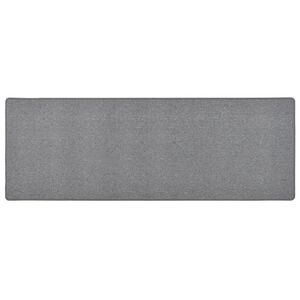 vidaXL Alfombra de pasillo gris oscuro 50x150 cm