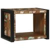 vidaXL Cubo de Pared Marr&oacute;n 55 x 35 x 40 cm Madera s&oacute;lida recuperada