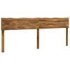 vidaXL Cabecero con borde natural ROSTOCK Natural 180 cm
