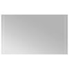 vidaXL Espejo de ba&ntilde;o LED Transparente 100 x 60 cm vidrio templado