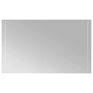 vidaXL Espejo de ba&ntilde;o LED Transparente 100 x 60 cm vidrio templado