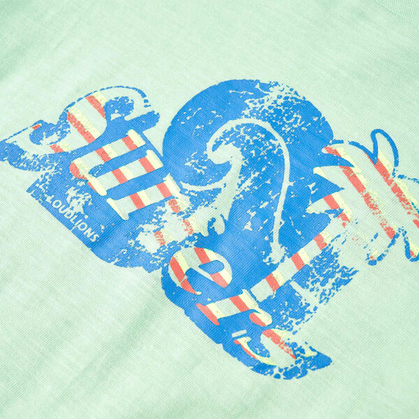 Camiseta infantil verde claro 116