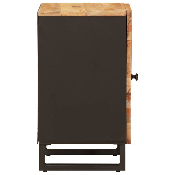 vidaXL Mueble de Cuarto de Ba&ntilde;o con puerta Natural 38 x 33,5 x 58 cm