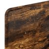 vidaXL Cabecero Roble ahumado 75 cm Madera contrachapada