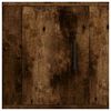 vidaXL Mueble para TV de pared roble ahumado 40x34,5x40 cm