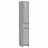 vidaXL Mueble de Cuarto de Ba&ntilde;o Sonoma gris 30 x 33 x 190 cm
