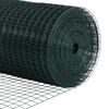 vidaXL Poste de Valla Verde 10 x 0,6 m (malla de 12 x 12 mm)