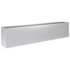vidaXL Macetero de Jard&iacute;n Plateado 280 x 40 x 60 cm Acero Galvanizado
