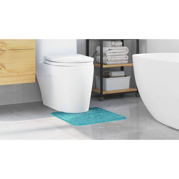 vidaXL Alfombra antideslizante para baño con corte para inodoro