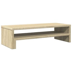 vidaXL Soporte de pantalla madera ingenier&iacute;a roble Sonoma 54x22x15 cm